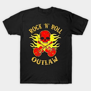 Rock 'n' Roll Outlaw (Colour 3) T-Shirt